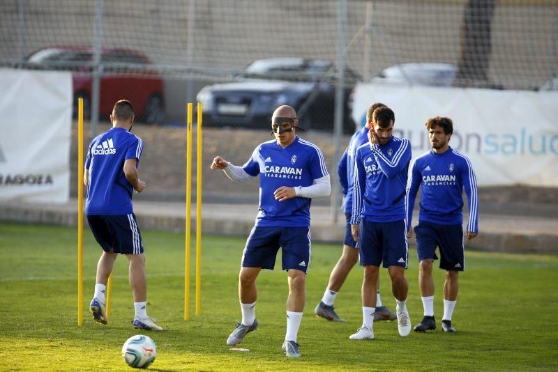 Entrenamiento del Real Zaragoza del 29 de octubre