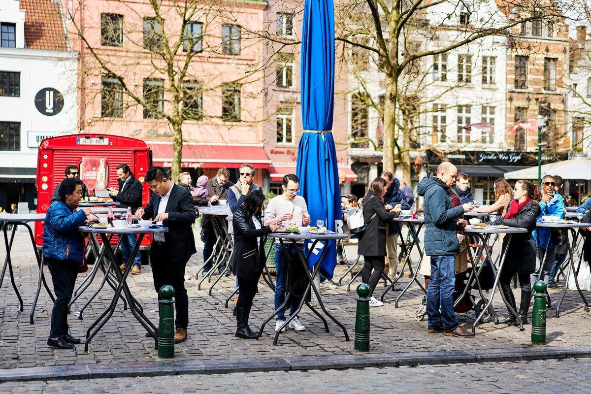 Street food en Bruselas