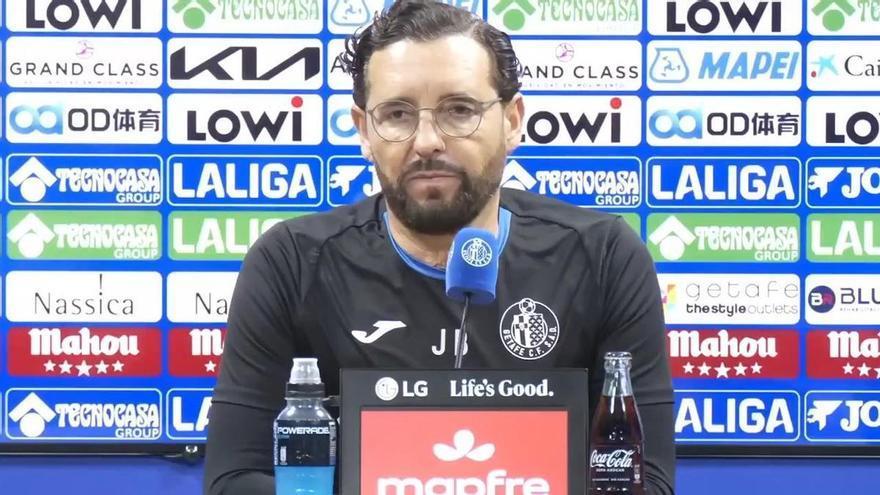 Bordalás: "Teníamos la ilusión de la convocatoria de Luis Milla”