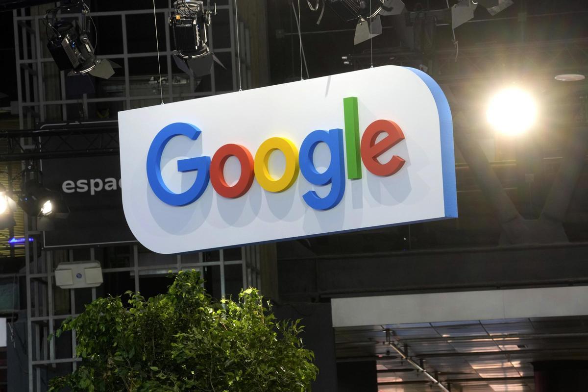 El logo de Google, en París, en una imagen de archivo.