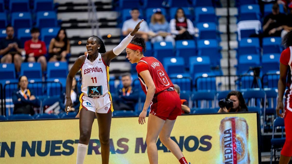 Awa Fam se presenta a EEUU a menos de un mes del Draft de la WNBA