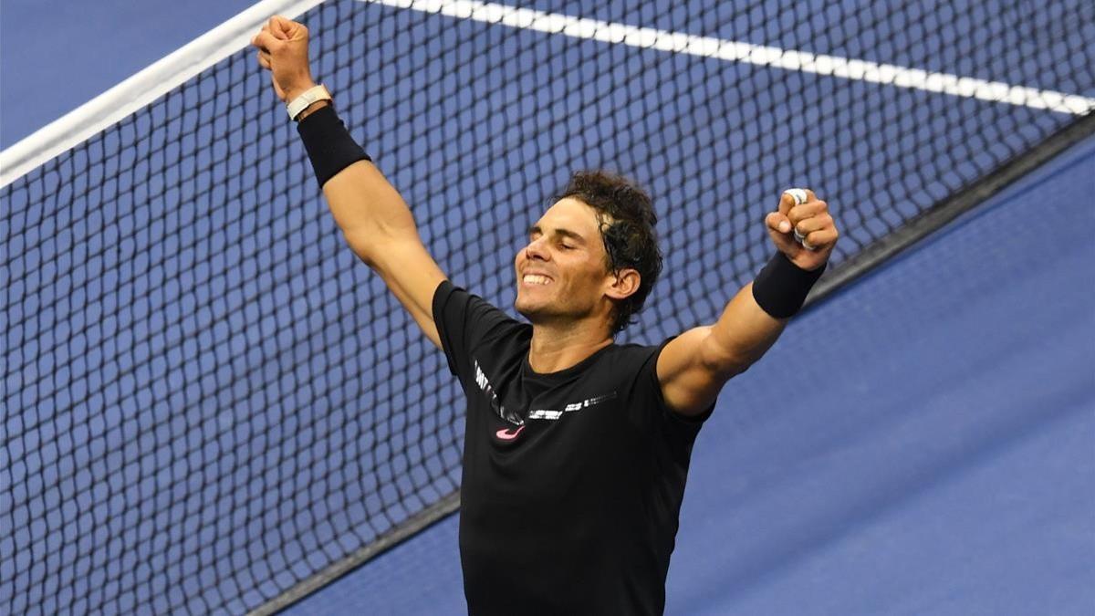 Rafael Nadal, tras derrotar a Del Potro en semfinales del Abierto de EEUU.