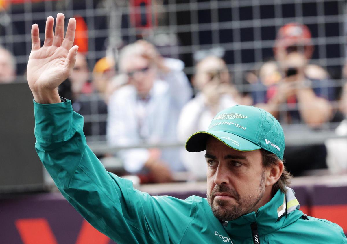 Fernando Alonso, en el Gran Premio de China