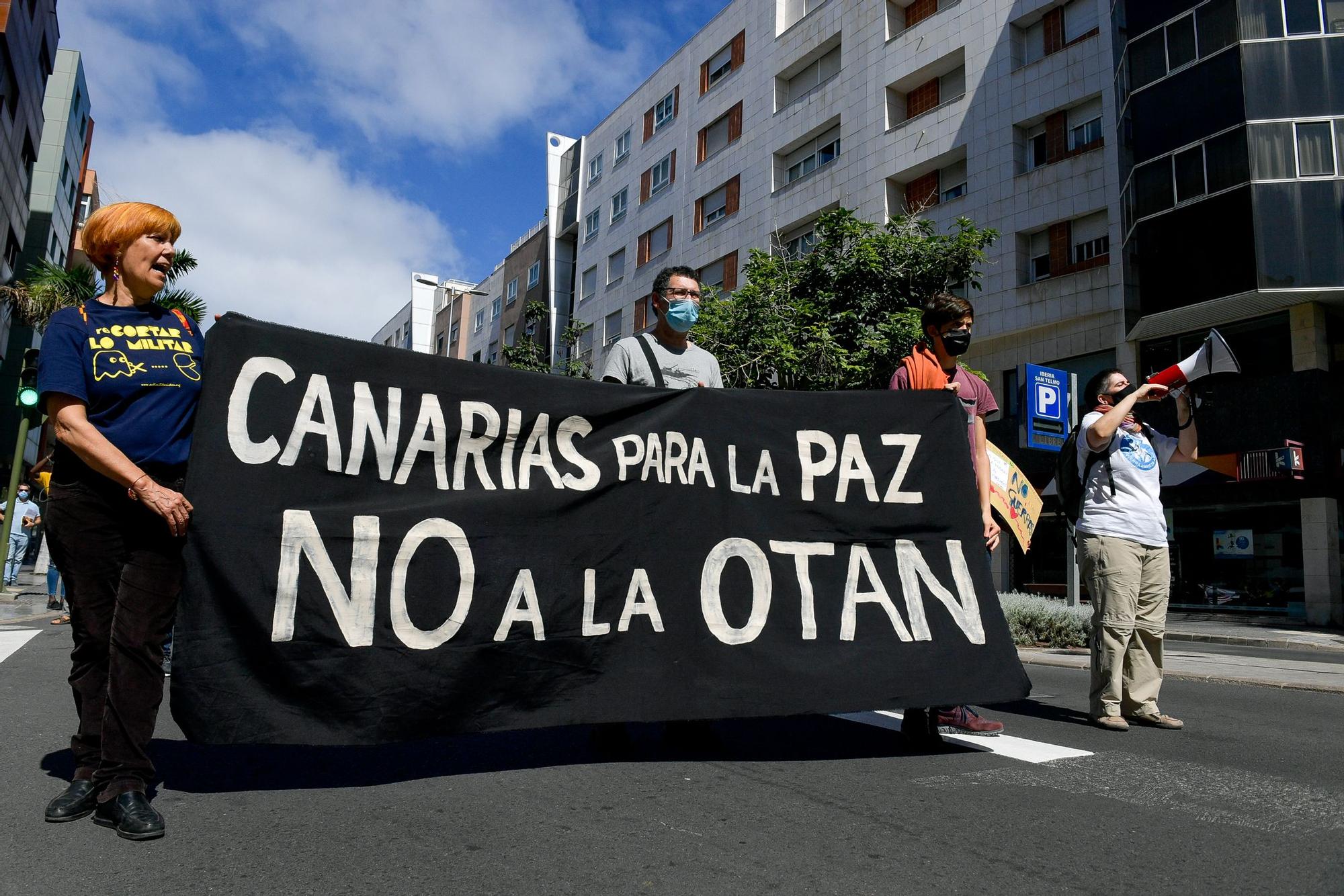 Manifestación contra la OTAN