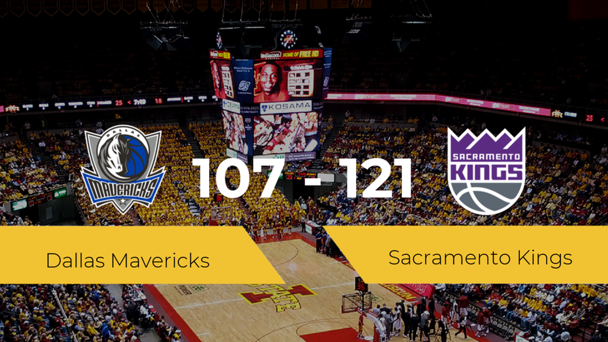 Sacramento Kings consigue vencer a Dallas Mavericks (107-121)