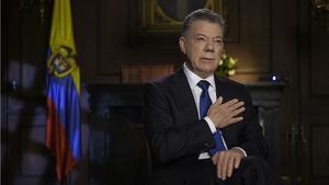 Santos asegura en su despedida que el mayor logro de su Gobierno fue la paz con las FARC.