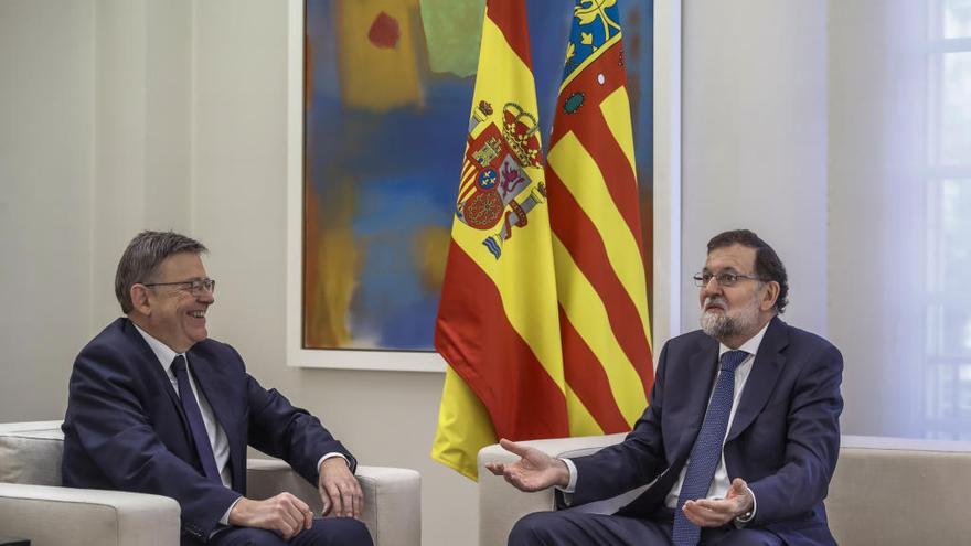 Puig y Rajoy, hoy, en Moncloa.