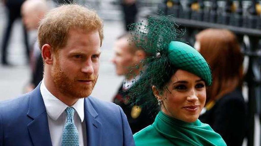 El príncipe Harry y Meghan Markle, en Londres. // E.P.