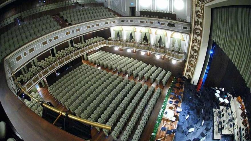 Interior del teatro Colón.