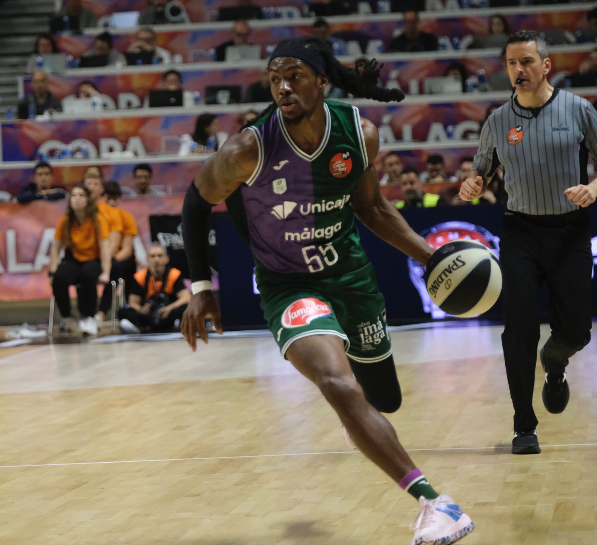 Unicaja - Lenovo Tenerife, cuartos de final de la Copa del Rey 2024.