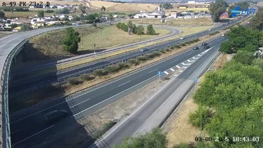 Atención si regresas desde las playas de Huelva: varios obstáculos en la A-49 dificultan el tráfico dirección a Sevilla