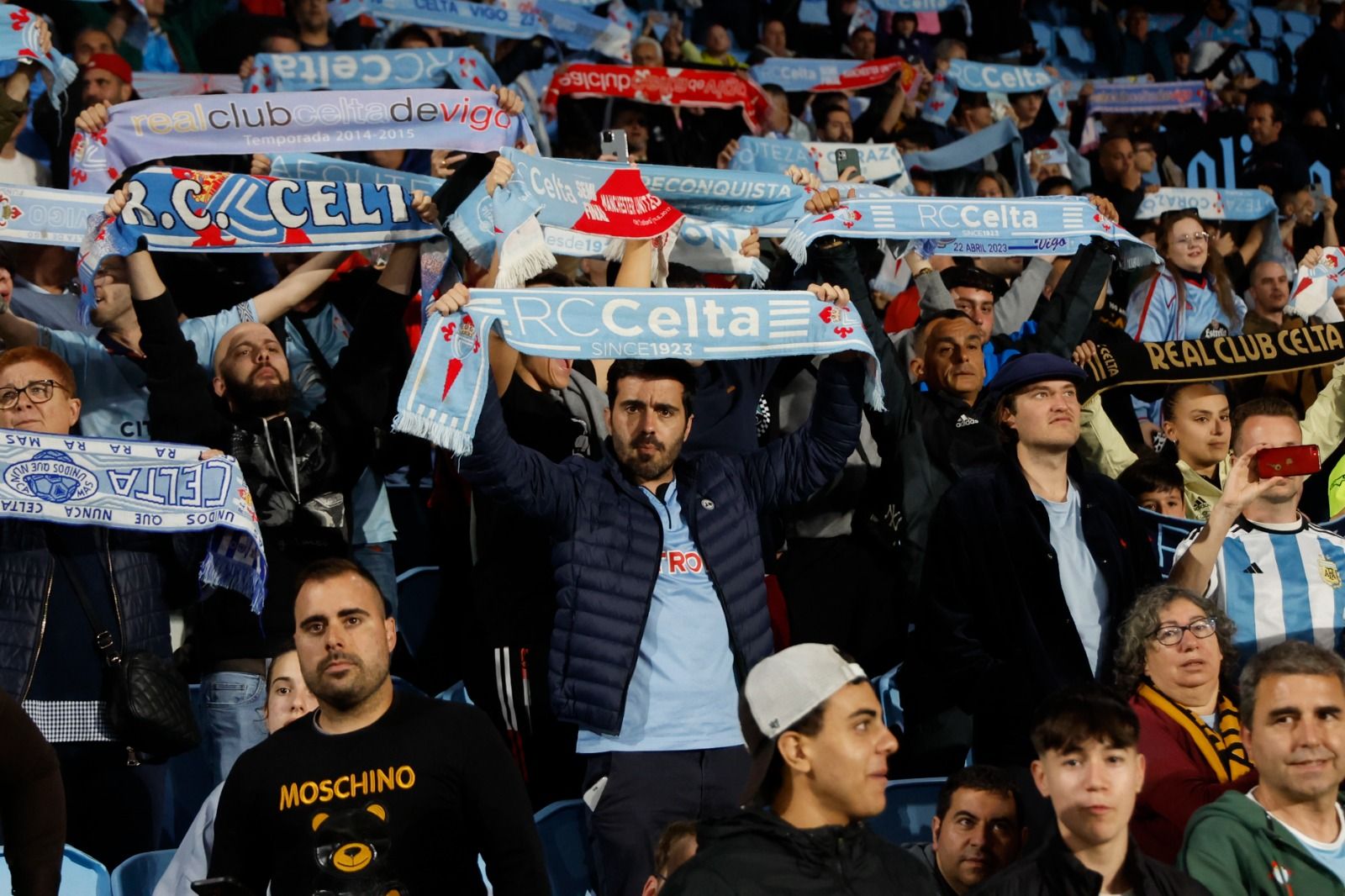 La previa del Celta-Elche, en imágenes: ambientazo en Balaídos