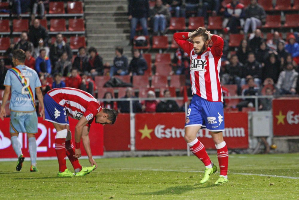 Les imatges del Girona - Rayo (1-3)