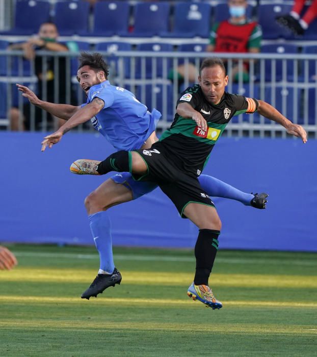 Las mejores imágenes del partido entre el Fuenlabrada y el Elche