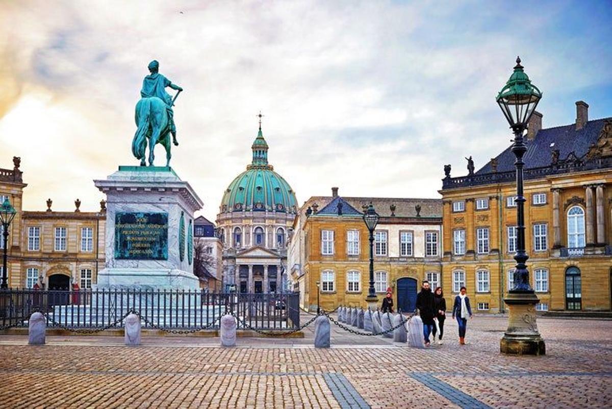 Palacio de Amalienborg de Copenhague (Dinamarca)