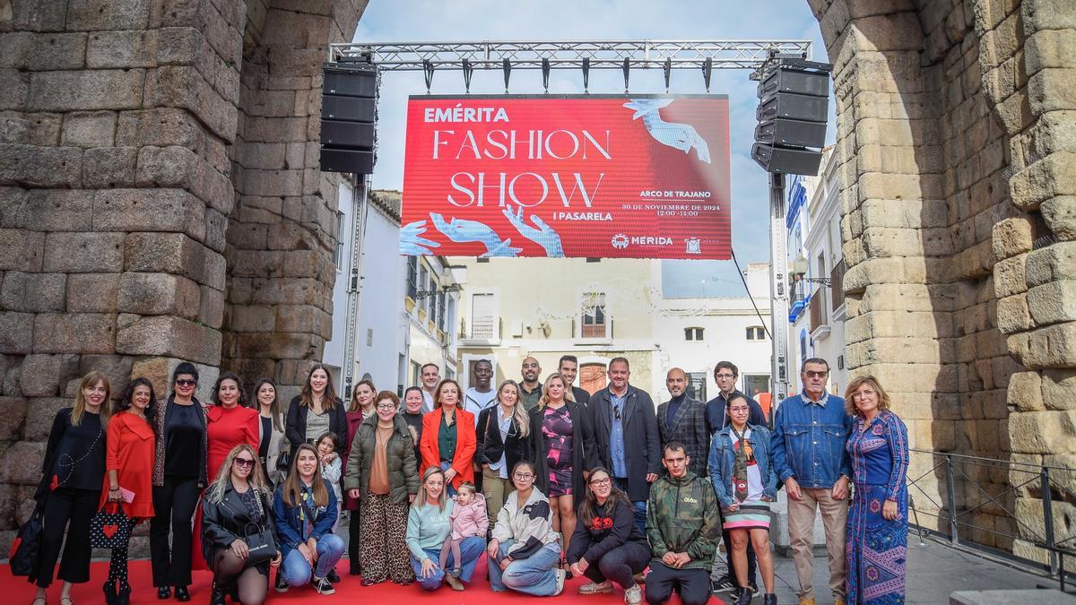 primera edición 'Pasarela Emérita Fashion Show' 2024 en Mérida.