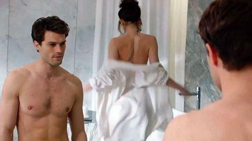 Jamie Dornan y Dakota Johnson, en &#039;50 sombras de Grey&#039;