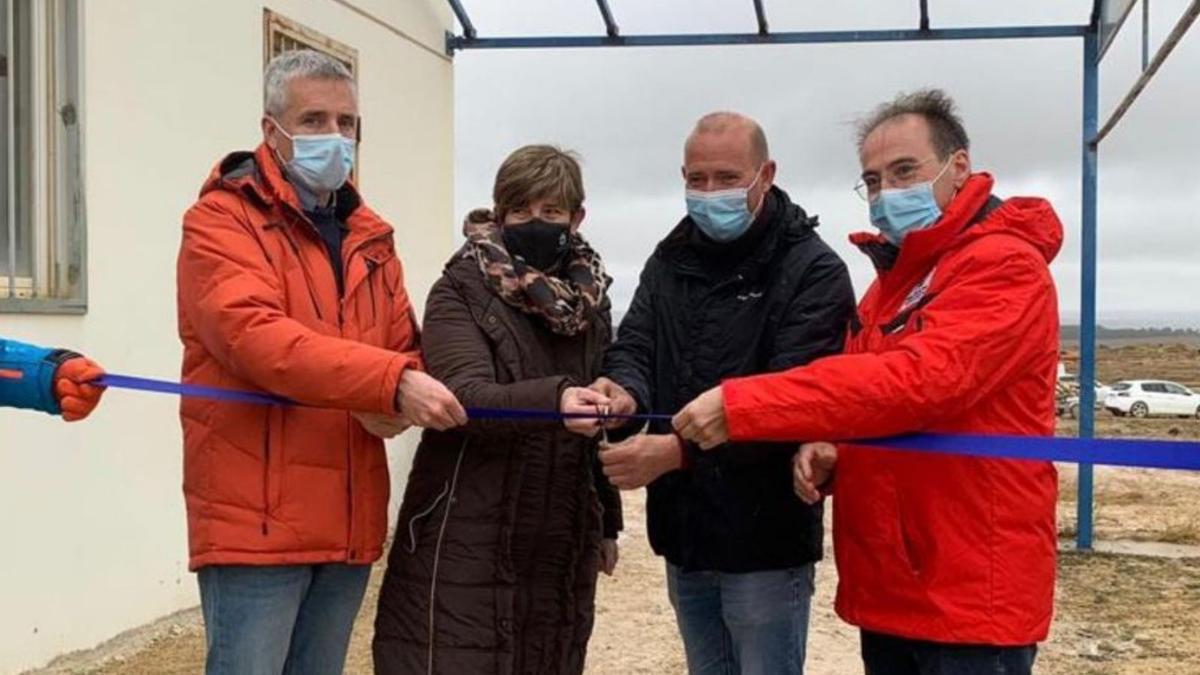 Laura Casas y Javier de Diego asistieron a la inauguración del circuito.