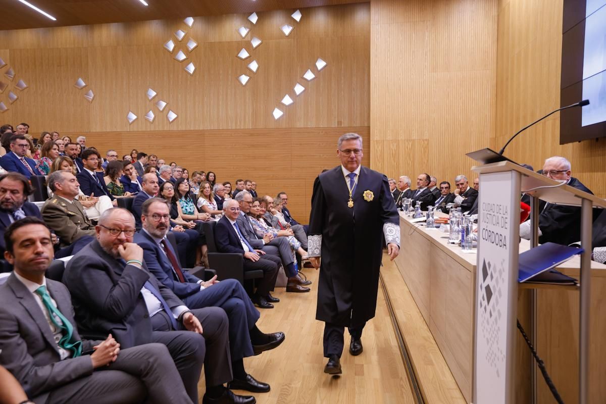 Toma de posesión del nuevo presidente de la Audiencia Provincial