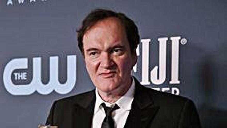 Tarantino, con el galardón de &#039;Érase una vez... en Hollywood&#039;.