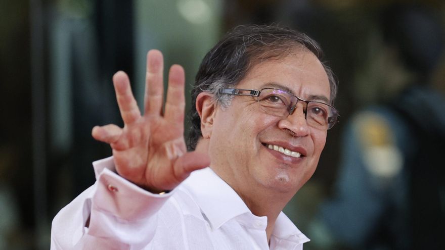 Gustavo Petro llega a Madrid en su primera visita de Estado a España.