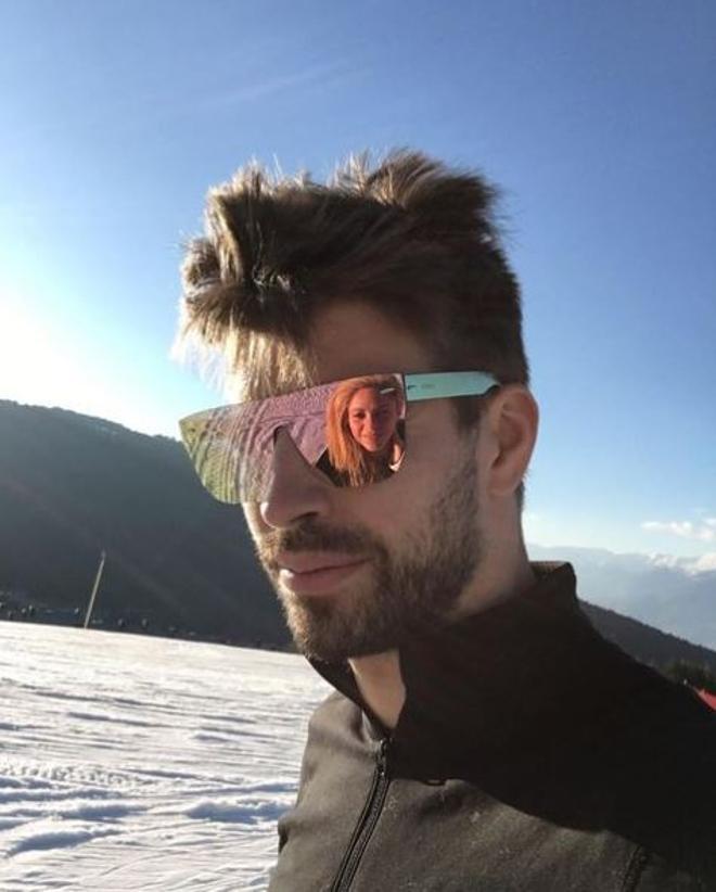 Piqué publicó esta foto en 2018 cuando se especulaba que habían roto