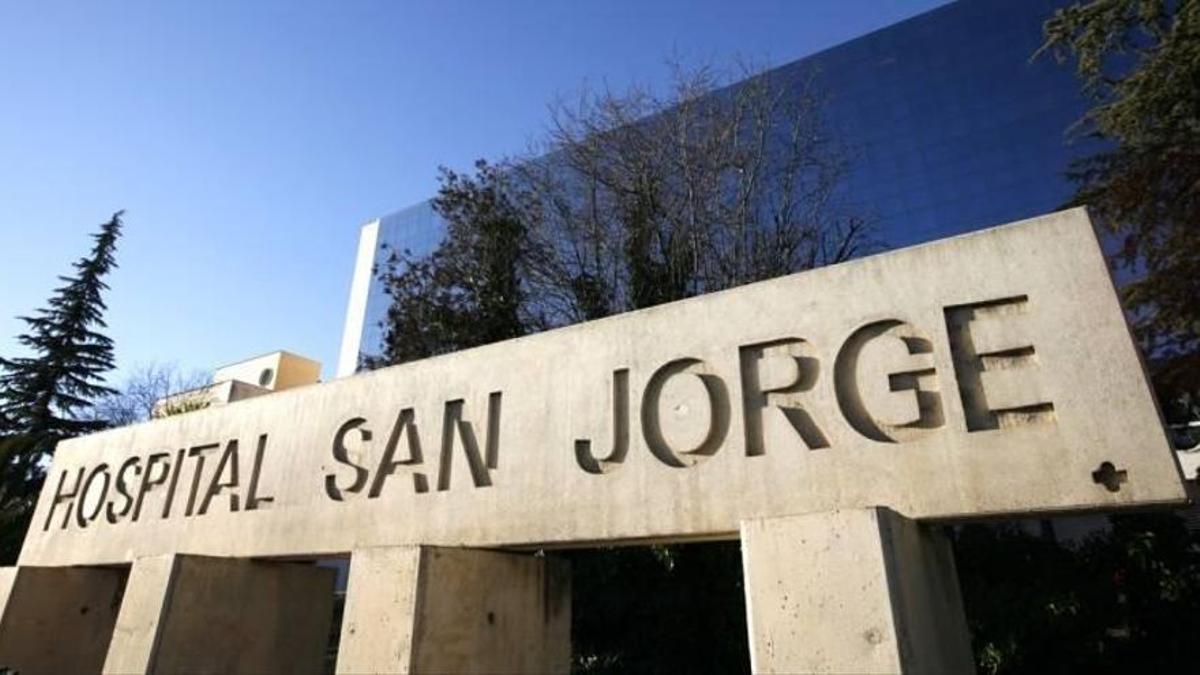 Imagen de archivo del hospital San Jorge de Huesca.