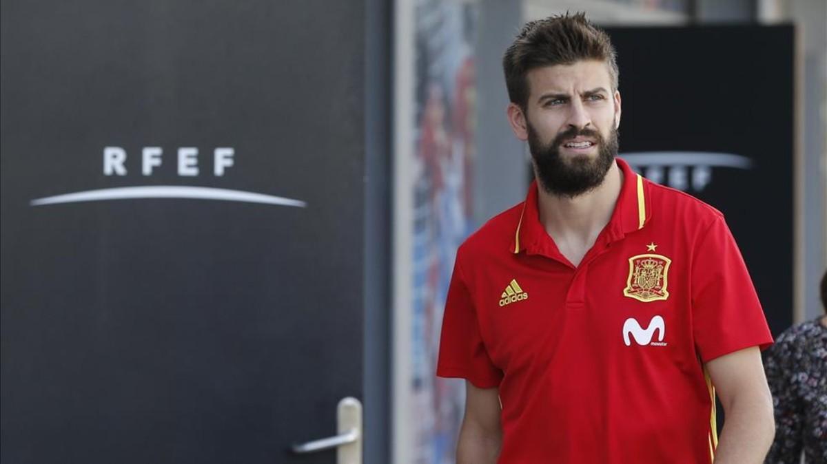 Gerard Piqué ha vivido una jornada tranquila en Alicante