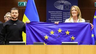 La Unión Europea arropa a Zelenski en el “camino a casa” de Ucrania
