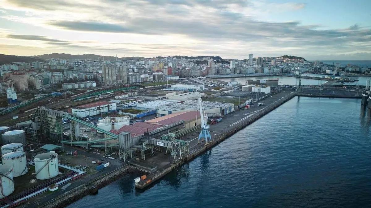 Puerto de A Coruña.