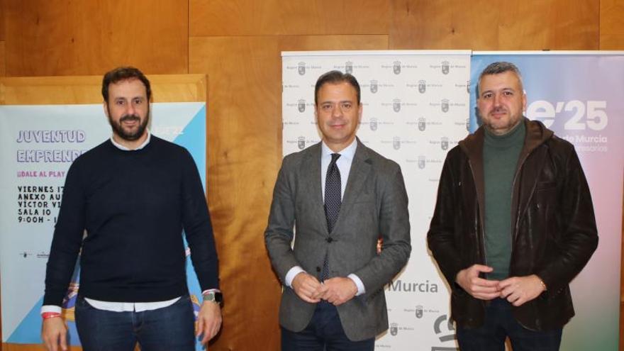 Ginés A. García, Marcos Ortuño y José Manuel López. | CARM