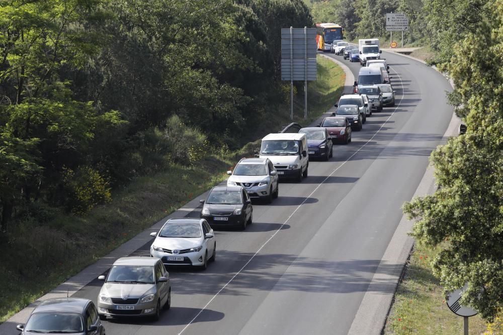 Accident de trànsit mortal a la C-65 a Girona