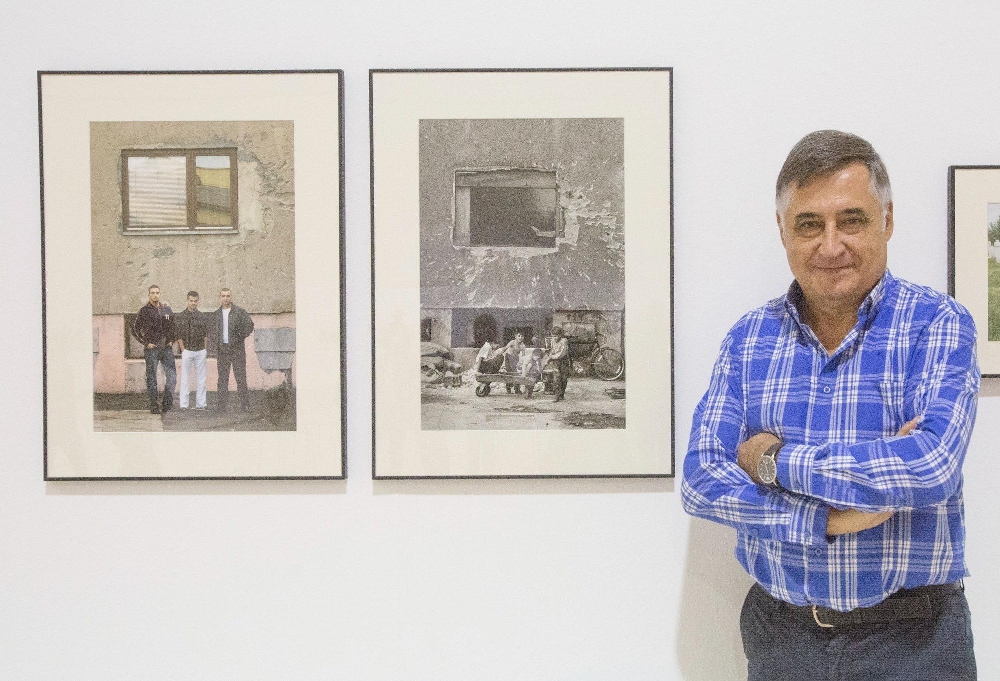 Gervasio Sánchez expone en el MUA imágenes de la Sarajevo tomadas en 1992 y 1993