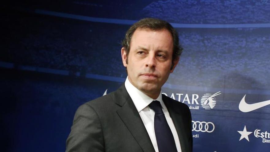 El expresidente del FC Barcelona, Sandro Rosell.