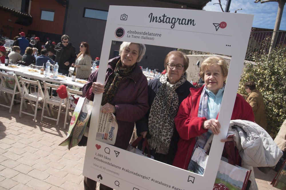 Les imatges de la calçotada popular del Regió 7