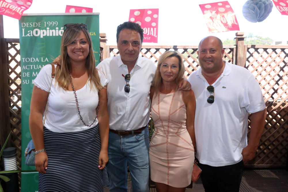 Continúa el buen ambiente en nuestra terraza de Feria.