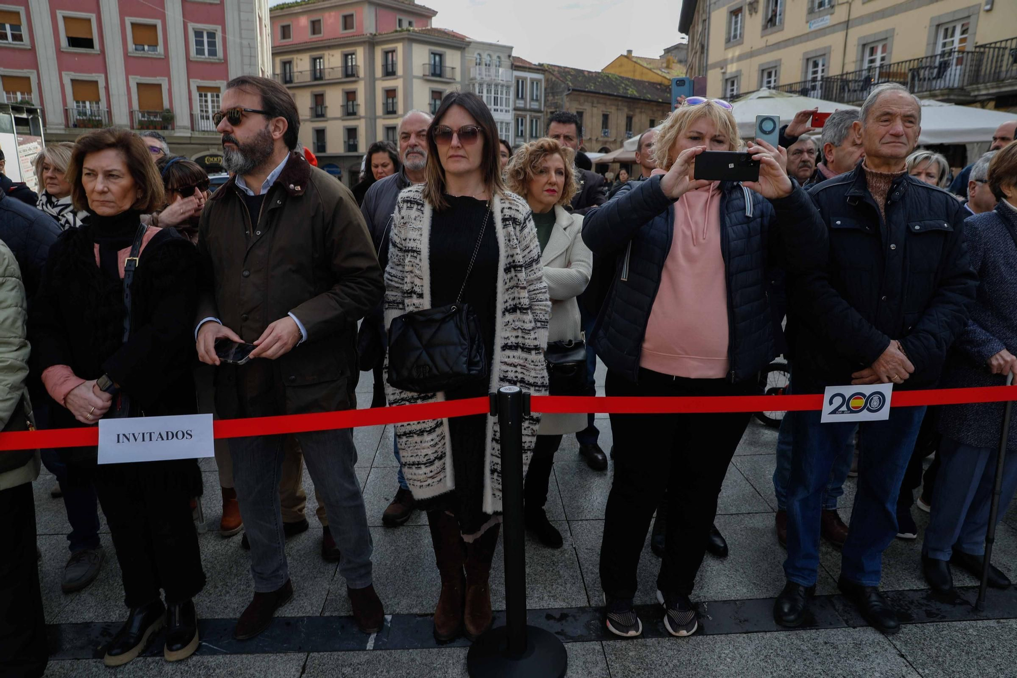 EN IMÁGENES: La Policía Nacional celebra su 200 aniversario en la Plaza de España de Avilés