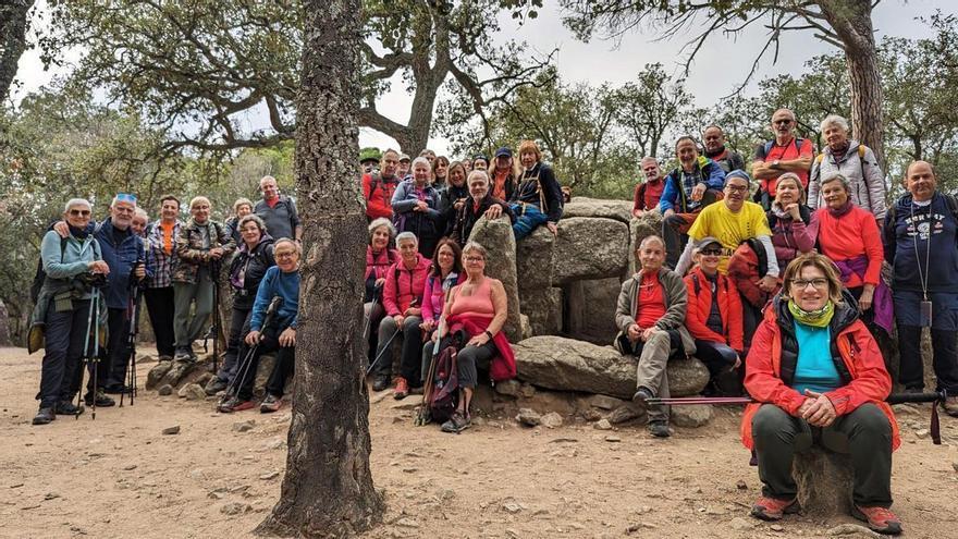 El Centre Excursionista Comarca de Bages fa el massís de les Gavarres