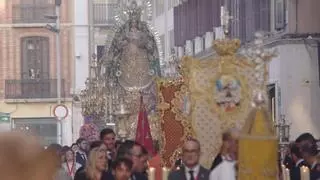 La Virgen de los Remedios saldrá en procesión este domingo por el Centro de Málaga: horario, recorrido, estrenos y música