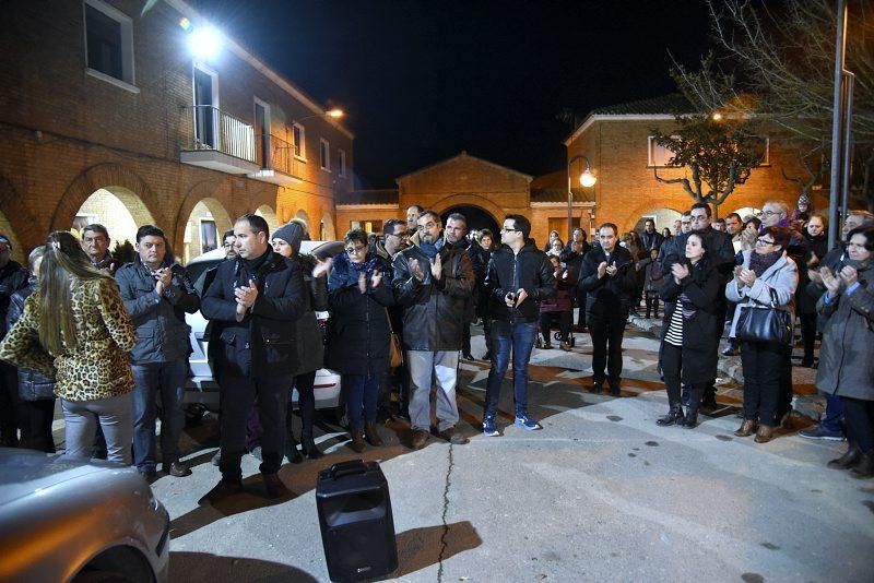 Concentración en Frula en rechazo a la violencia de género