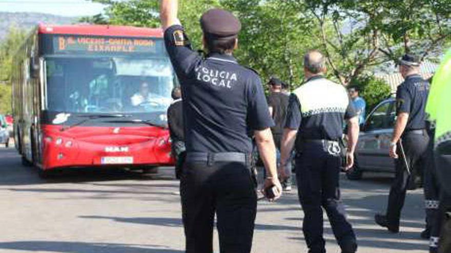 La Policía se desplazó al lugar de los hechos.