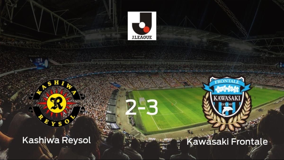 El Kawasaki Frontale vence 2-3 al Kashiwa Reysol y se lleva los tres puntos