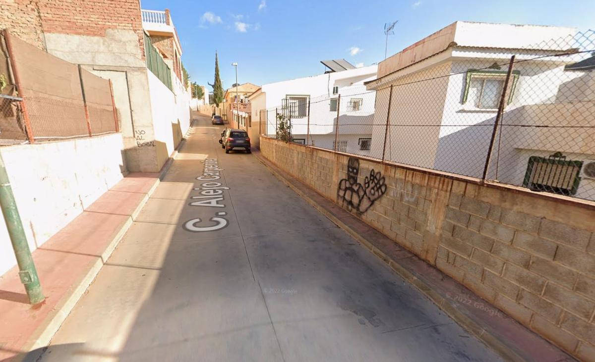 Calle Alejo Carpentier, en el Puerto de la Torre.