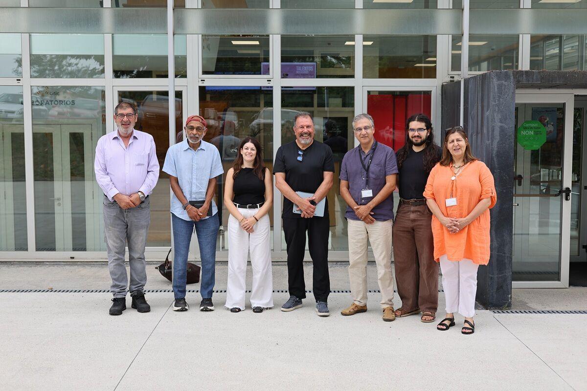 Reunión del proyecto entre el CITIC y el MTI