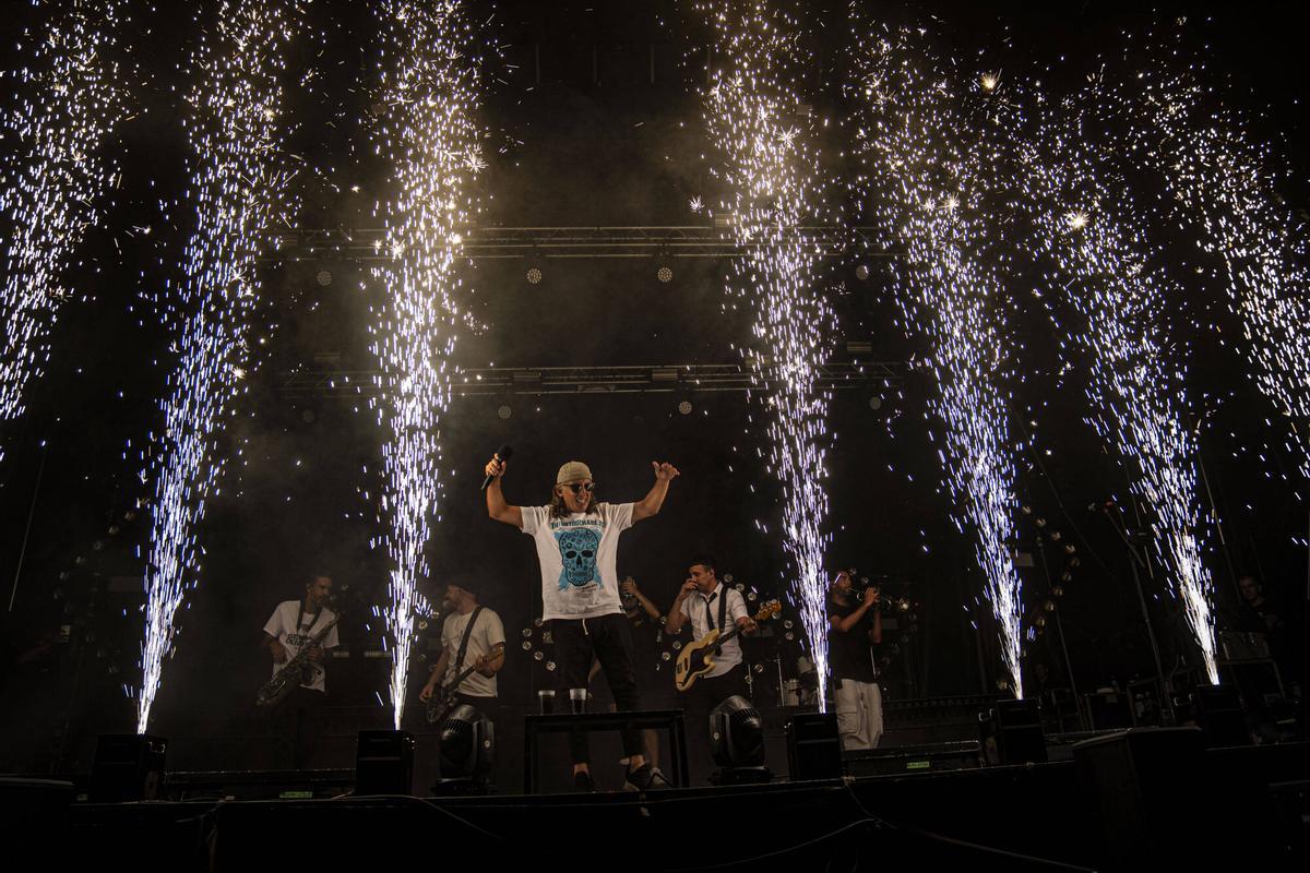 El concert de Buhos per Festa Major de Manresa, en imatges