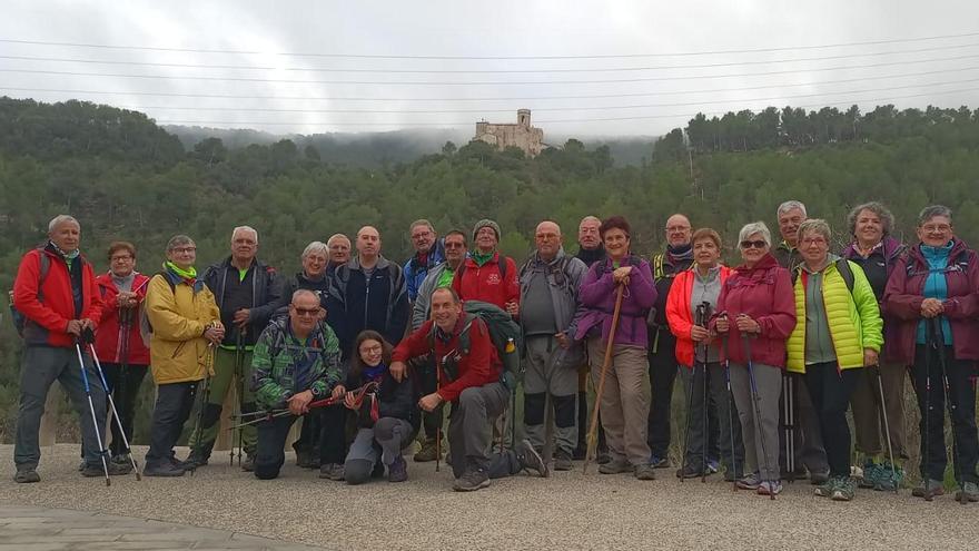 La Colla Excursionista de Vilanova del Camí fa una sortida fins a Santa Càndia, a Orpí
