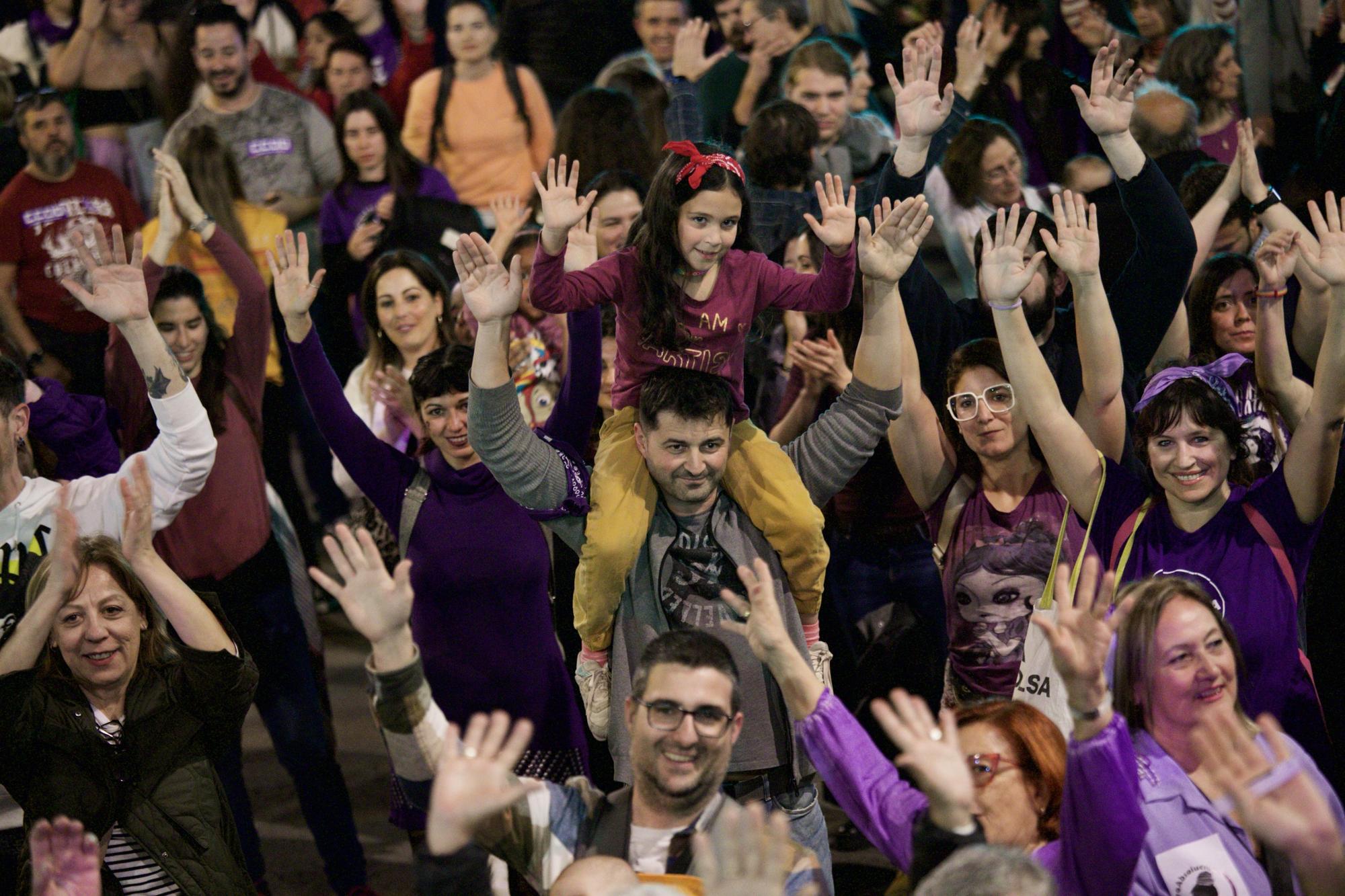 Manifestación del 8M en Murcia