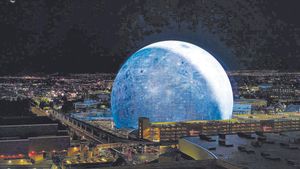 La Esfera de Las Vegas, proyecto promovido por el Madison Square Garden.