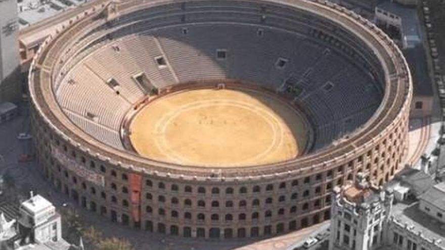 La plaza de toros de Valencia, sede del España-Alemania de cuartos de final de la Copa Davis