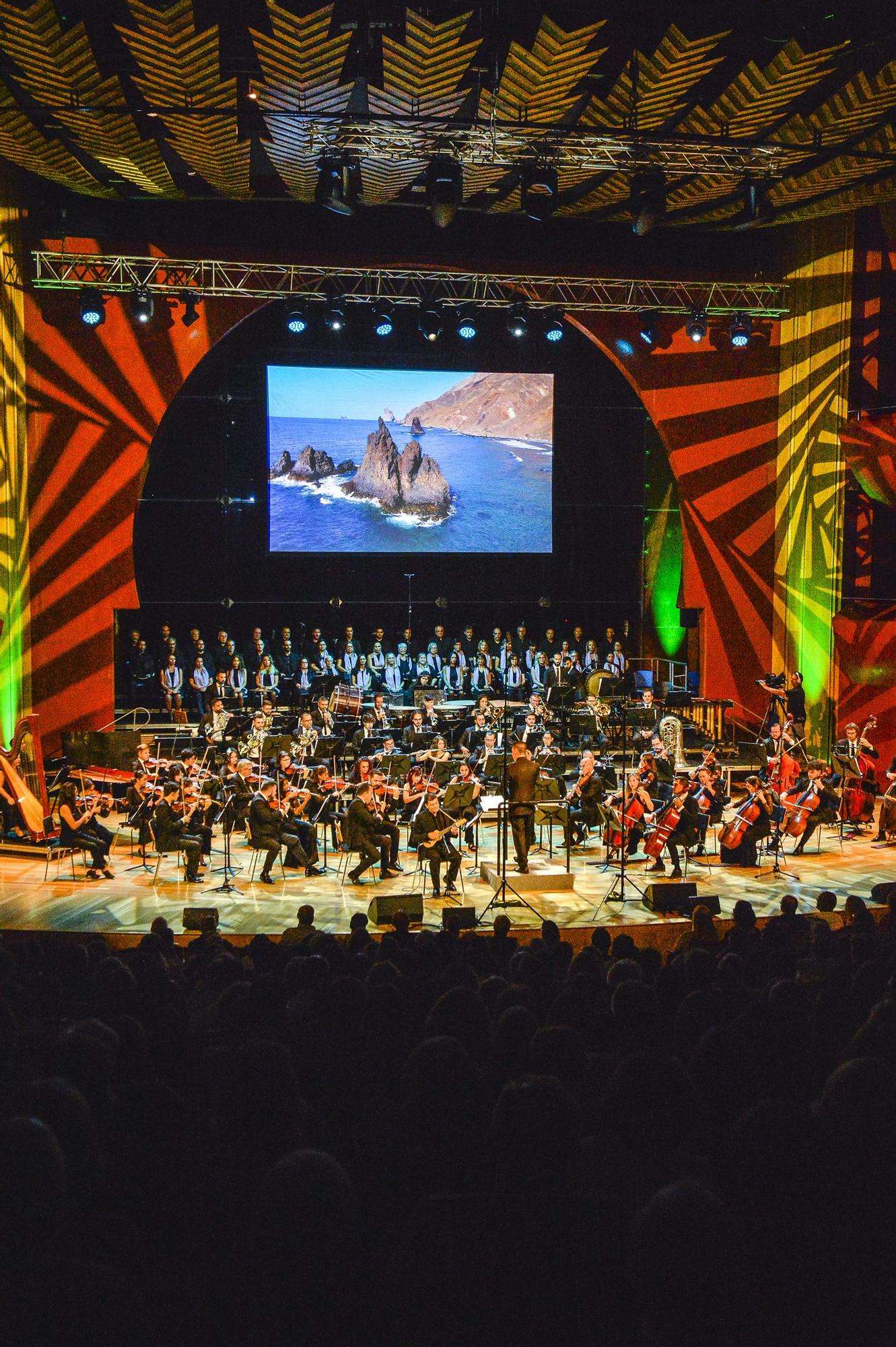 Espectáculo 'Cantos isleños' por el 25º aniversario del Auditorio Alfredo Kraus